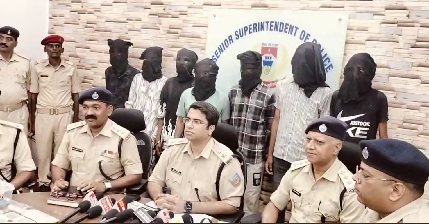 जमशेदपुर पुलिस का अपराध और अपराधियों को सलाखों के पीछे पहुंचाने की मुहिम