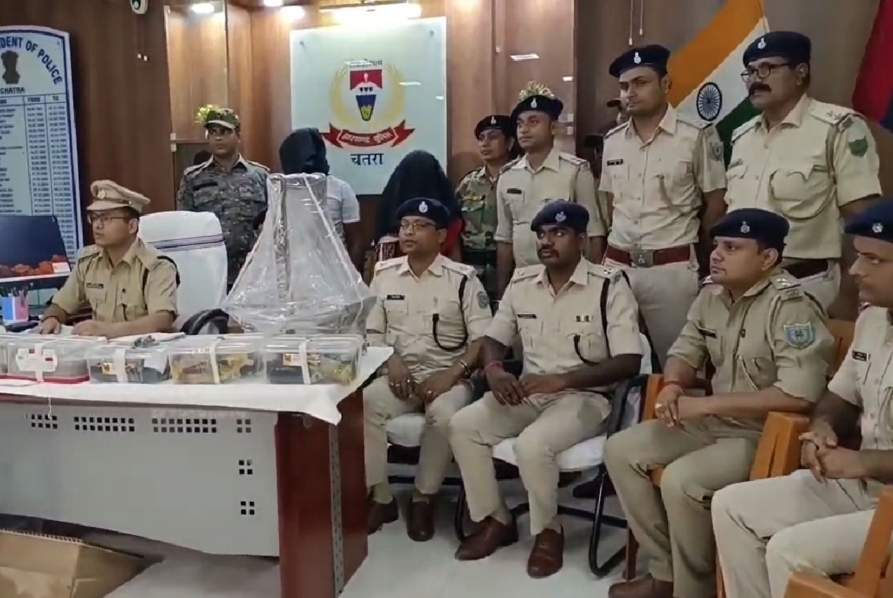 अफीम तस्करों के खिलाफ चतरा पुलिस की बड़ी कार्रवाई